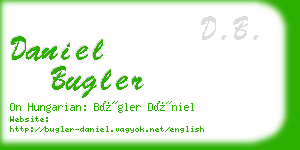 daniel bugler business card